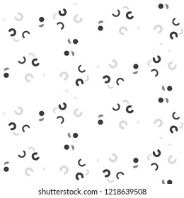 Halftone monochrome texture background. Abstract vintage black and white vector illustration Texture