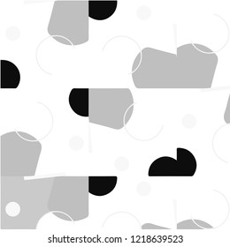 Halftone monochrome texture background. Abstract vintage black and white vector illustration Texture
