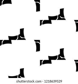 Halftone monochrome texture background. Abstract vintage black and white vector illustration Texture
