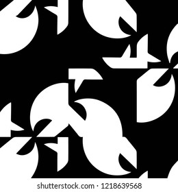 Halftone monochrome texture background. Abstract vintage black and white vector illustration Texture