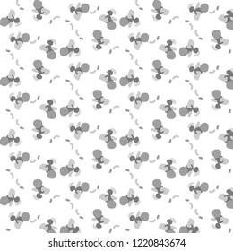 Halftone monochrome texture background. Abstract vintage black and white vector illustration Texture