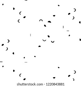 Halftone monochrome texture background. Abstract vintage black and white vector illustration Texture