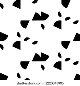 Halftone monochrome texture background. Abstract vintage black and white vector illustration Texture