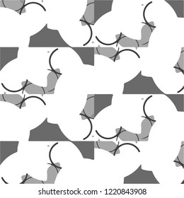 Halftone monochrome texture background. Abstract vintage black and white vector illustration Texture