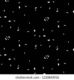 Halftone monochrome texture background. Abstract vintage black and white vector illustration Texture