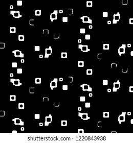 Halftone monochrome texture background. Abstract vintage black and white vector illustration Texture