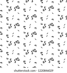 Halftone monochrome texture background. Abstract vintage black and white vector illustration Texture