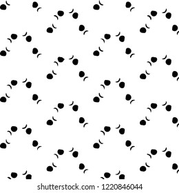 Halftone monochrome texture background. Abstract vintage black and white vector illustration Texture