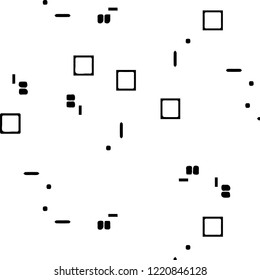 Halftone monochrome texture background. Abstract vintage black and white vector illustration Texture