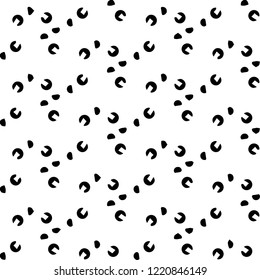 Halftone monochrome texture background. Abstract vintage black and white vector illustration Texture