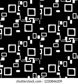 Halftone monochrome texture background. Abstract vintage black and white vector illustration Texture