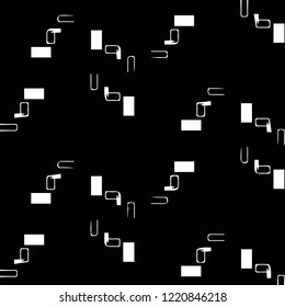 Halftone monochrome texture background. Abstract vintage black and white vector illustration Texture