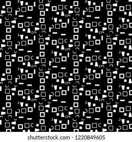 Halftone monochrome texture background. Abstract vintage black and white vector illustration Texture