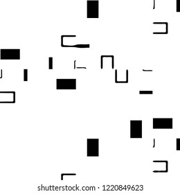 Halftone monochrome texture background. Abstract vintage black and white vector illustration Texture