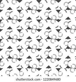 Halftone monochrome texture background. Abstract vintage black and white vector illustration Texture