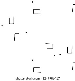 Halftone monochrome texture background. Abstract vintage black and white vector illustration Texture