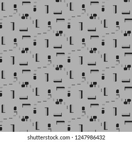 Halftone monochrome texture background. Abstract vintage black and white vector illustration Texture