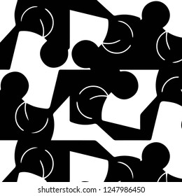 Halftone monochrome texture background. Abstract vintage black and white vector illustration Texture