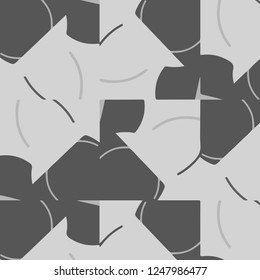 Halftone monochrome texture background. Abstract vintage black and white vector illustration Texture