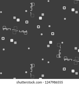 Halftone monochrome texture background. Abstract vintage black and white vector illustration Texture