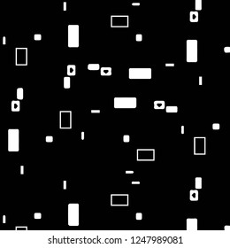 Halftone monochrome texture background. Abstract vintage black and white vector illustration Texture