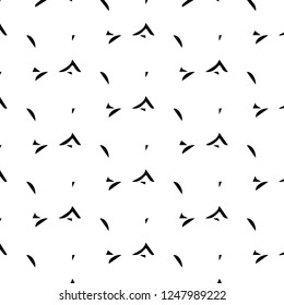 Halftone monochrome texture background. Abstract vintage black and white vector illustration Texture