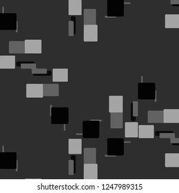 Halftone monochrome texture background. Abstract vintage black and white vector illustration Texture