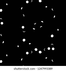 Halftone monochrome texture background. Abstract vintage black and white vector illustration Texture