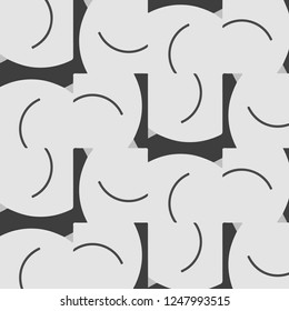 Halftone monochrome texture background. Abstract vintage black and white vector illustration Texture