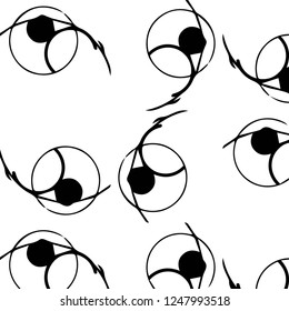 Halftone monochrome texture background. Abstract vintage black and white vector illustration Texture