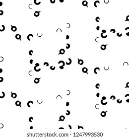 Halftone monochrome texture background. Abstract vintage black and white vector illustration Texture