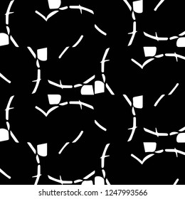 Halftone monochrome texture background. Abstract vintage black and white vector illustration Texture