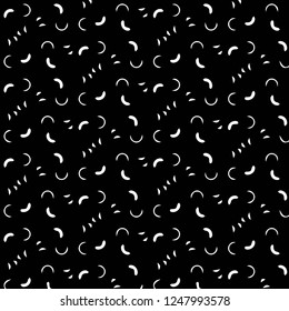 Halftone monochrome texture background. Abstract vintage black and white vector illustration Texture