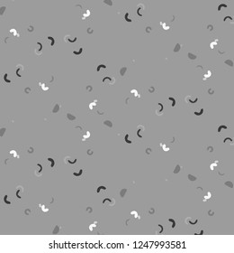 Halftone monochrome texture background. Abstract vintage black and white vector illustration Texture