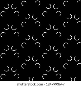 Halftone monochrome texture background. Abstract vintage black and white vector illustration Texture