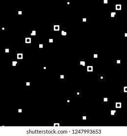 Halftone monochrome texture background. Abstract vintage black and white vector illustration Texture
