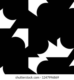 Halftone monochrome texture background. Abstract vintage black and white vector illustration Texture