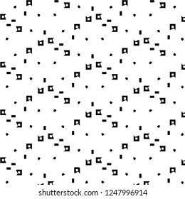 Halftone monochrome texture background. Abstract vintage black and white vector illustration Texture