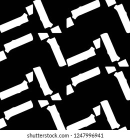 Halftone monochrome texture background. Abstract vintage black and white vector illustration Texture