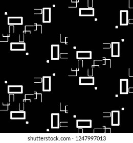 Halftone monochrome texture background. Abstract vintage black and white vector illustration Texture