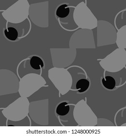 Halftone monochrome texture background. Abstract vintage black and white vector illustration Texture