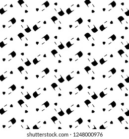 Halftone monochrome texture background. Abstract vintage black and white vector illustration Texture