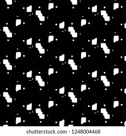 Halftone monochrome texture background. Abstract vintage black and white vector illustration Texture