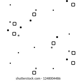 Halftone monochrome texture background. Abstract vintage black and white vector illustration Texture