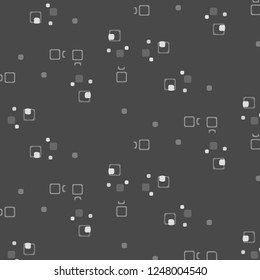 Halftone monochrome texture background. Abstract vintage black and white vector illustration Texture
