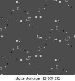 Halftone monochrome texture background. Abstract vintage black and white vector illustration Texture