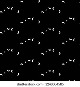 Halftone monochrome texture background. Abstract vintage black and white vector illustration Texture
