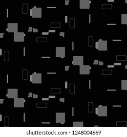 Halftone monochrome texture background. Abstract vintage black and white vector illustration Texture