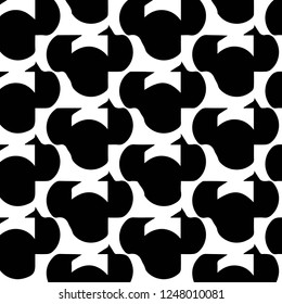 Halftone monochrome texture background. Abstract vintage black and white vector illustration Texture