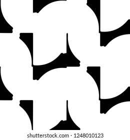 Halftone monochrome texture background. Abstract vintage black and white vector illustration Texture